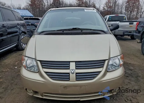 2007 Dodge Grand Caravan Sxt из США, поврежденный, VIN 2D4GP44L97R228572